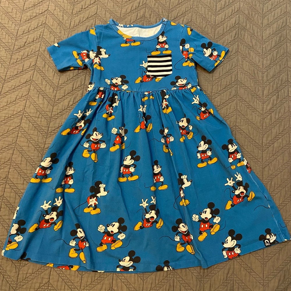 RAGS 7/8 EUC Mickey Moods Dress
